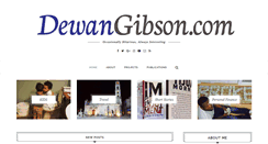 Desktop Screenshot of dewangibson.com